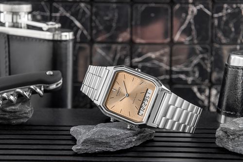 Zegarek Damski Casio AQ-230A-4AMQYDF + BOX na Arena.pl