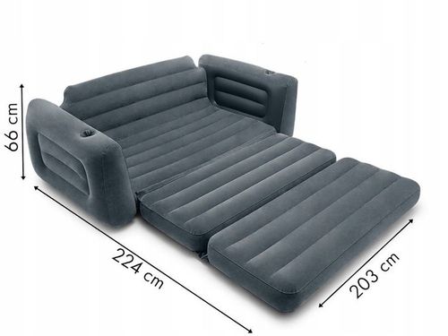 Intex DUUŻA sofa dmuchana 203x224x66 cm NEW 2025 na Arena.pl