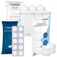Wessper filtr wody do ekspresu Siemens EQ6 tabletki czyszczące odkamieniacz