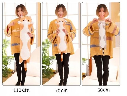 Pluszak Maskotka Dlugi Kot Pluszaki Duzy Xxl 90cm - Idealny Prezent na Arena.pl