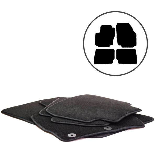 4 Dywaniki samochodowe Ford Mondeo MK4 2008-2012 zdjęcie 1