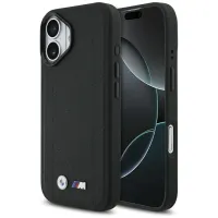 etui bmw m quilted logo magsafe na iphone 17 - czarne