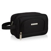 BETLEWSKI kosmetyczka męska czarna organizer na kosmetyki SBT-05