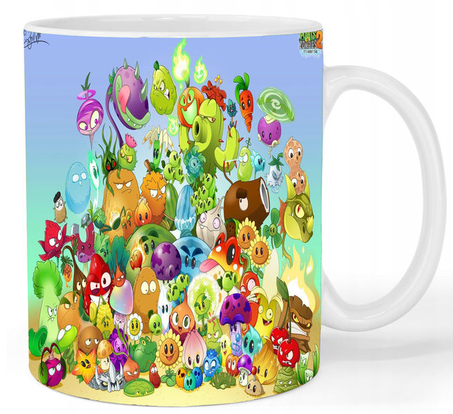 Kubek ceramiczny Plants vs Zombie zdjęcie 1