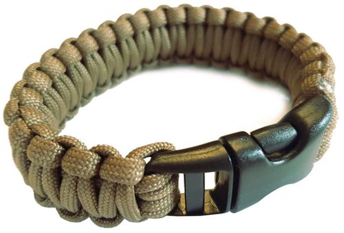 Bransoletka paracord BCB 9” piaskowa na Arena.pl