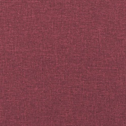 3-cz komplet wypoczynkowy z poduszkami, winna czerwień, tkanina na Arena.pl