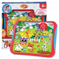 DUMEL TABLET WIEJSKA SIELANKA ZABAWKA DLA DZIECI UCZĄCA ODGŁOSÓW ZWIERZĄT=