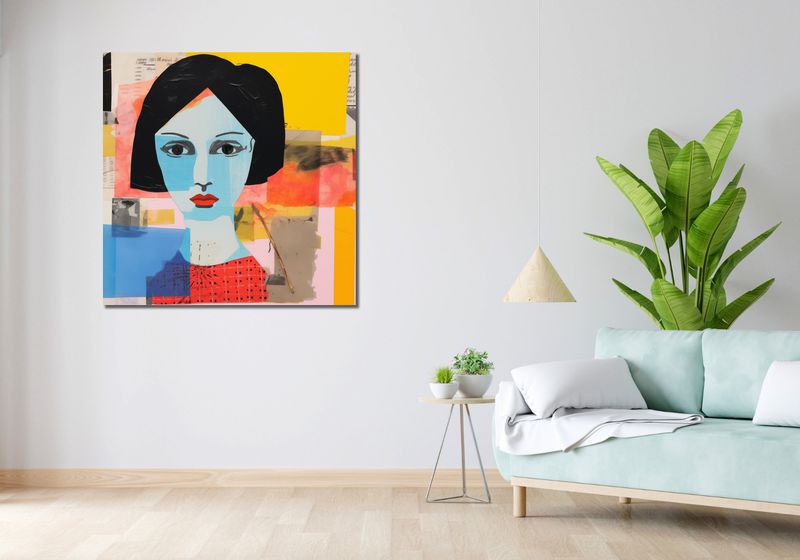 Obraz 100x100cm Prześwit Wzroku zdjęcie 2