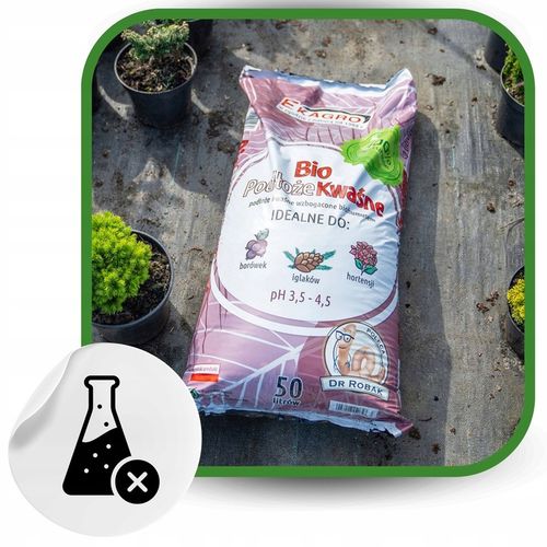 Torf Kwaśny Podłoże z EKO Nawozem BORÓWKA IGLAKI na Arena.pl