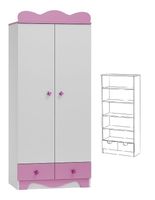 szafa z półkami MAJA N25 szafa dla dzieci 80x53 w.190