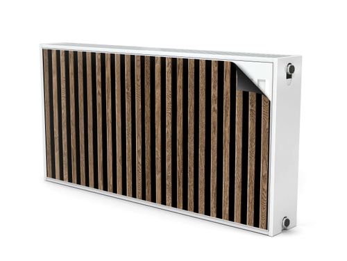 OSŁONA Magnetyczna Na Grzejnik LAMELE 3D Imitacja Drewna 110cm x 60cm na Arena.pl