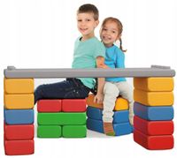 XXL Marioinex Klocki cegły z deską dydaktyczną 23e