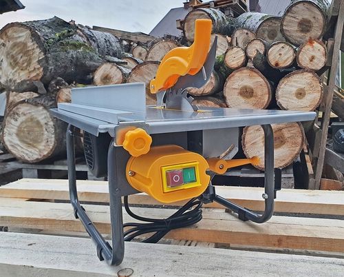 PIŁA STOŁOWA PILARKA KRAJZEGA DO CIĘCIA DREWNA CYRKULARKA 3 TARCZE na Arena.pl