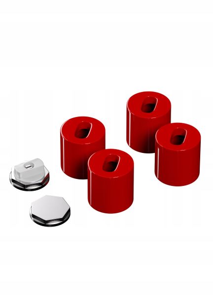 Grzejnik łazienkowy PANDORA INSERT 140/50 CZERWONY zdjęcie 12