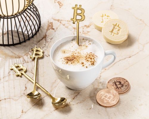 łyżeczki kryptobogacza 3 szt. bitcoin na Arena.pl