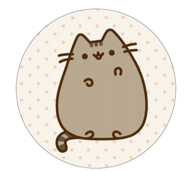 Opłatek na tort Pusheen zdjęcie 1