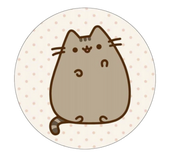 Opłatek na tort Pusheen