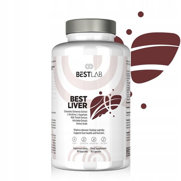 Best Lab BestLiver 90 kapsułek zdjęcie 2