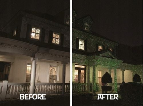 PROJEKTOR LASEROWY ŚWIĄTECZNY LASER RG LAMPKI KOLORY 8w1 STAR SHOWE PREZENT na Arena.pl