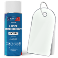 lakier samochodowy spray volkswagen vw ly9c ibis white biały 400ml