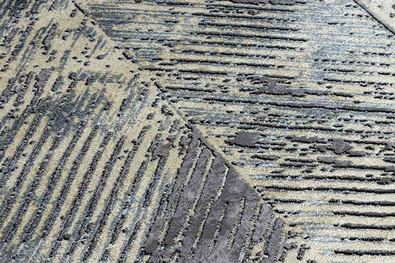 RUG/LU/WELLI/CHEVRON/GOLD+GREY/160x220 zdjęcie 2