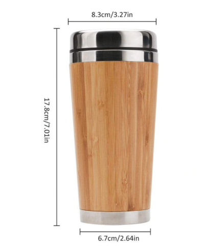 KUBEK Termiczny - HOME DECOR - 450 ml - NOWOŚĆ zdjęcie 2