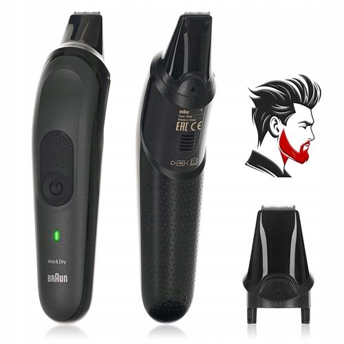 MASZYNKA DO WŁOSÓW TRYMER DO BRODY NOSA USZU GOLARKA BRAUN MGK7WCA-GIGAPACK na Arena.pl