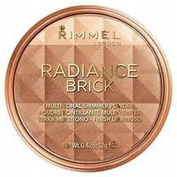 Rimmel London Radiance Brick Bronzer Odcień 001 Light 12 g