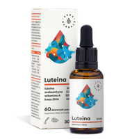 Aura Herbals Luteina + Witamina A + DHA + Zeaksantyna 30 ml