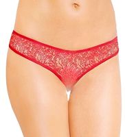 Czerwone majteczki z dziurką M/L