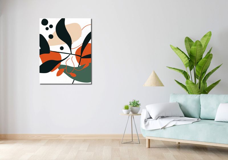 Obraz 70x90cm Krzyk Natury zdjęcie 2