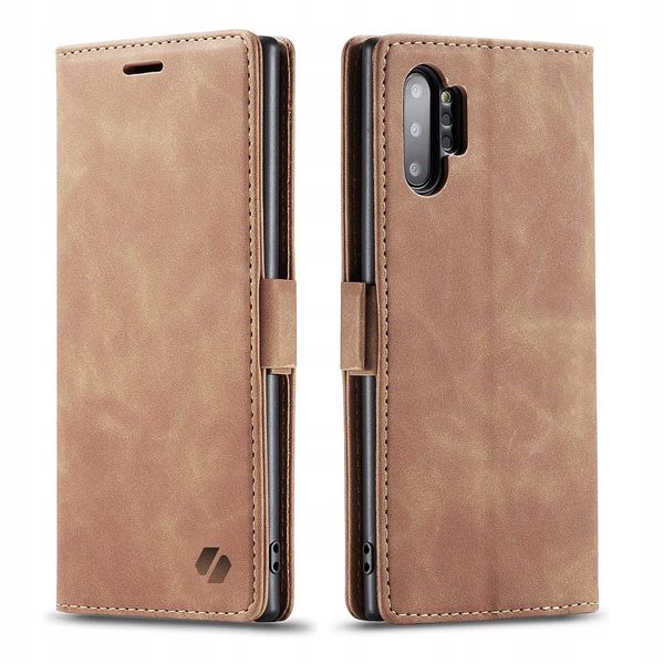 Spacecase Wallet Galaxy Note 10+ Light Brown zdjęcie 7