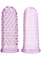 sexy finger ticklers silikonowe nakładki na palce z teksturą tpr