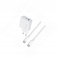 Szybka ładowarka 45W z długim kablem 2m 2 wejścia do Xiaomi POCO F3