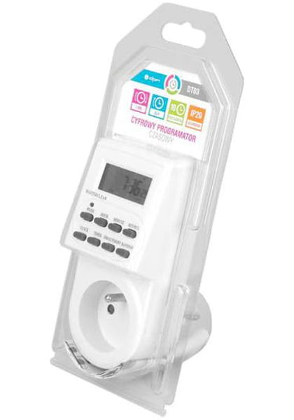 Programator czasowy cyfrowy Lexton TS-EF1 DT03 zdjęcie 4