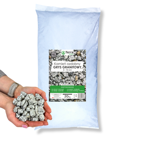 TERRA GRYS GRANITOWY 8-16MM 500kg (25 x 20kg) na Arena.pl