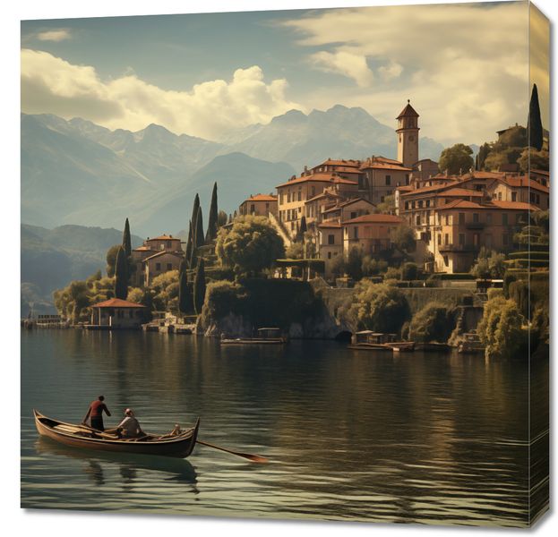 Obraz 70x70cm Spokojna Nostalgia zdjęcie 1