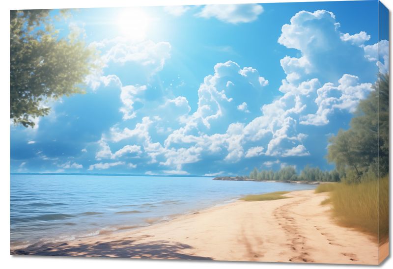 Obraz 100x70cm Letni Dzień zdjęcie 1