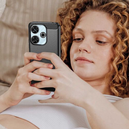 Spacecase Carbon Redmi 13 4G Black na Arena.pl