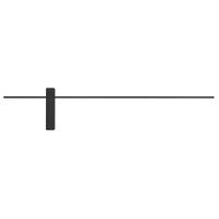 Ścienna lampa do biura Bene Parette kinkiet LED 10,5W 3000K czarny