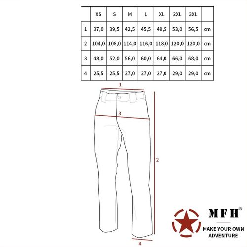 Spodnie Cargohose "Defense" combat-camo M na Arena.pl