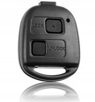 KLUCZYK OBUDOWA PILOT GUMKA TOYOTA AURIS AVENSIS COROLLA RAV4 PRIUS HILUX