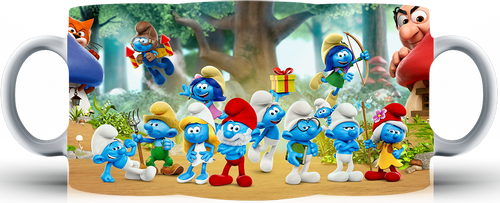 Kubek ceramiczny Smerfy - The Smurfs na Arena.pl