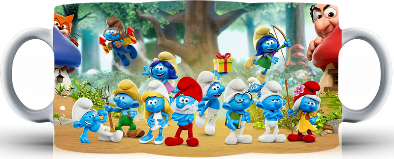 Kubek ceramiczny Smerfy - The Smurfs zdjęcie 2