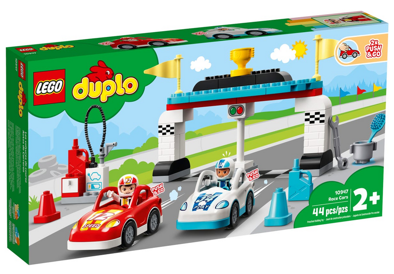 LEGO Duplo Samochody wyścigowe 10947 na Arena.pl