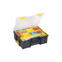 Organizer EuroPlus z 8 pojemnikami w kolorze żółtym- 435x350x145 mm