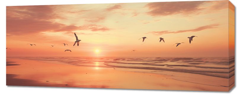 Obraz 100x40cm Spokojna Przystań zdjęcie 1