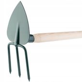 MOTYKA MOTYCZKA OGRODOWA STALOWA TRZONEK 83 cm