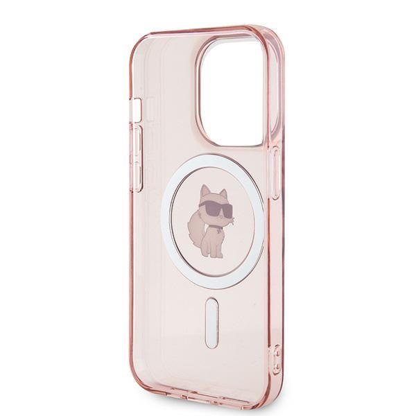 Etui Karl Lagerfeld do iPhone 14 Pro Max, Różowy, MagSafe zdjęcie 7