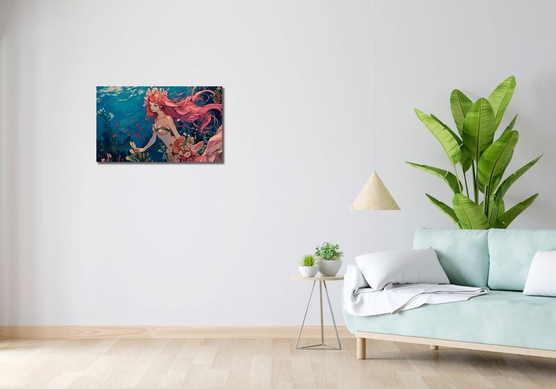 Obraz 70x40cm Nimfa Oceanu zdjęcie 2